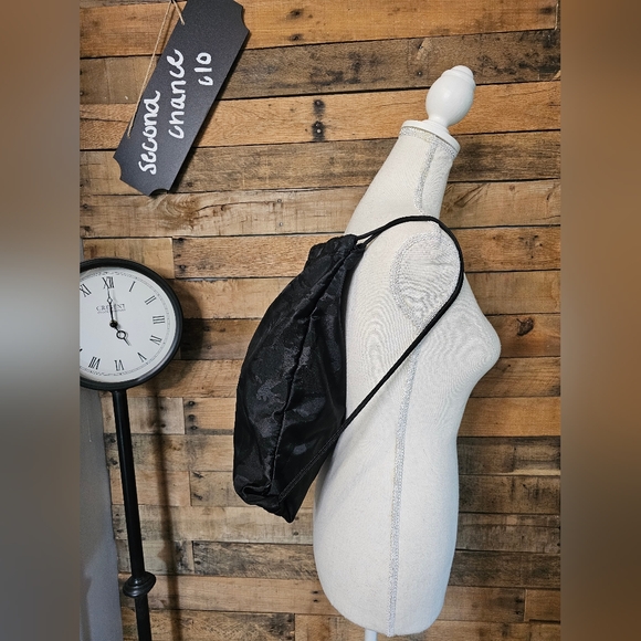 American eagle unisex black camouflage drawstring bag - Picture 7 of 11